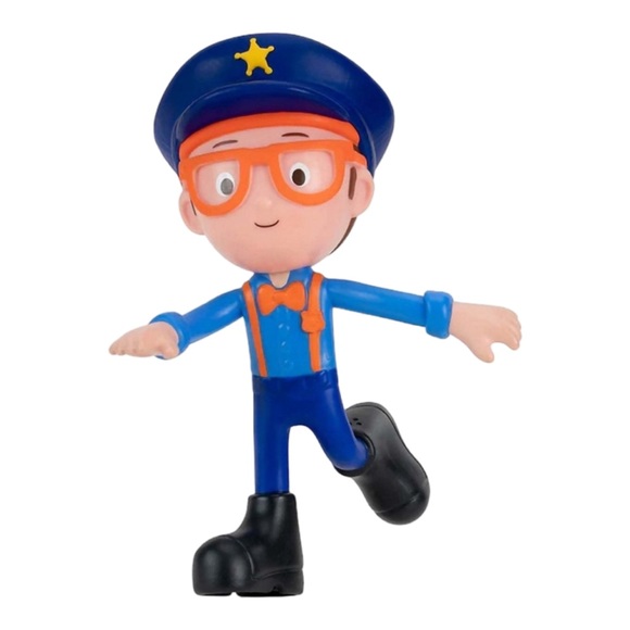 Blippi Bendables Police Officer Figure 3+ - Picture 1 of 6